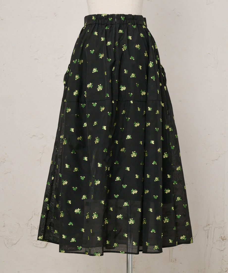 【New Arrival】フラワーパターンスカート