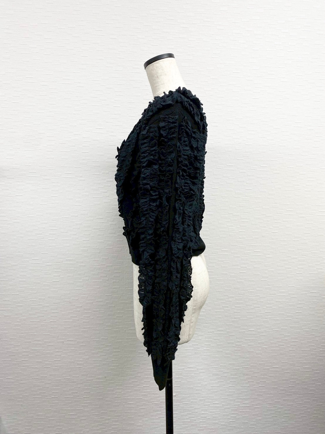【PRE-ORDER】レースフリルカーデ