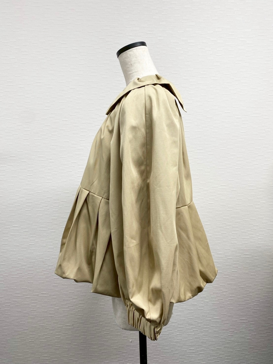 【New Arrival】バルーンカラー2WAYブラウス