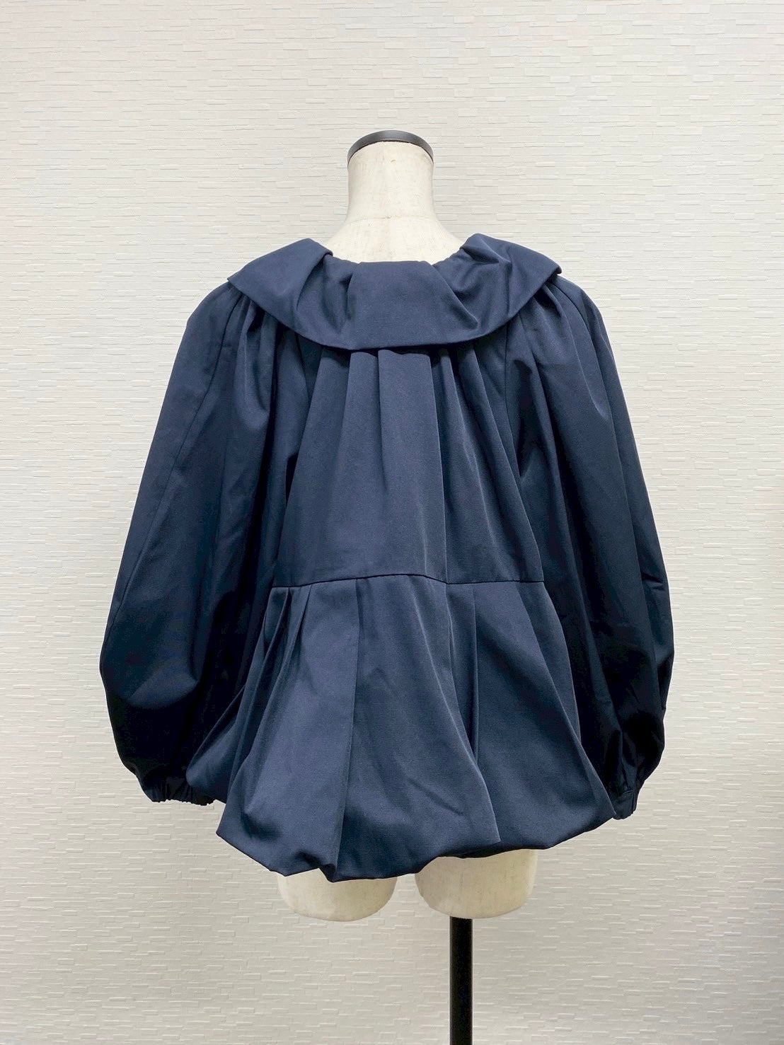 【New Arrival】バルーンカラー2WAYブラウス