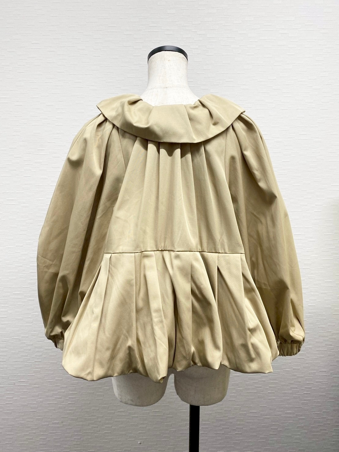 【New Arrival】バルーンカラー2WAYブラウス