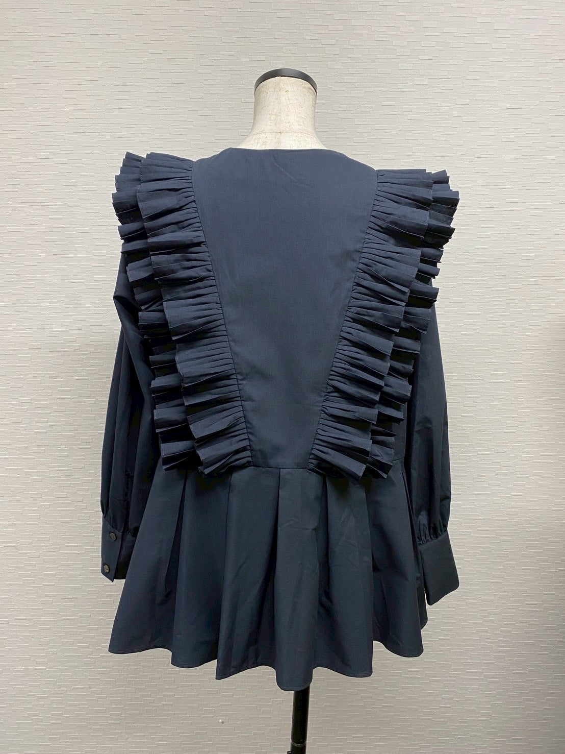 【New Arrival】プリーツフリルブラウス