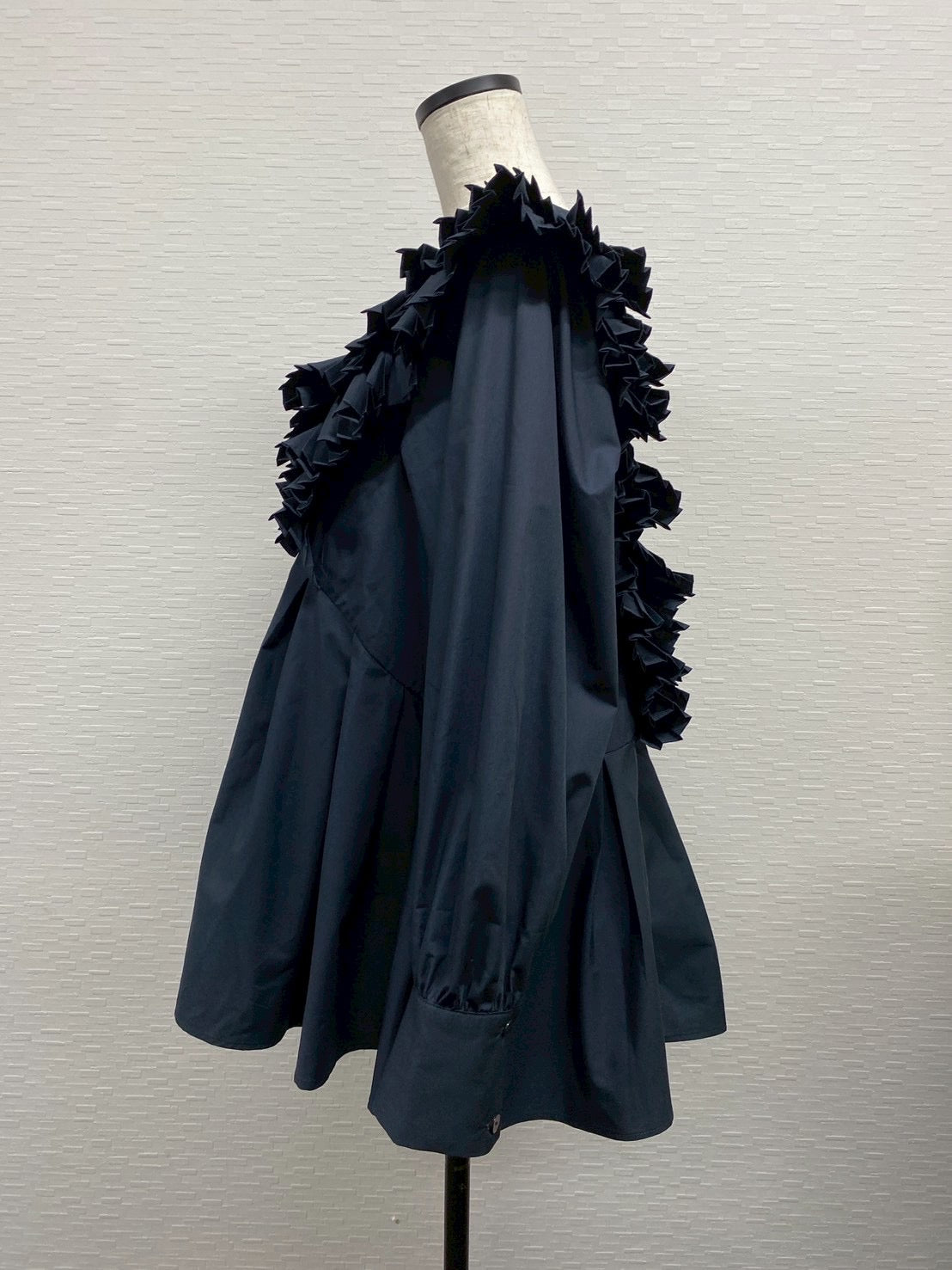 【New Arrival】プリーツフリルブラウス