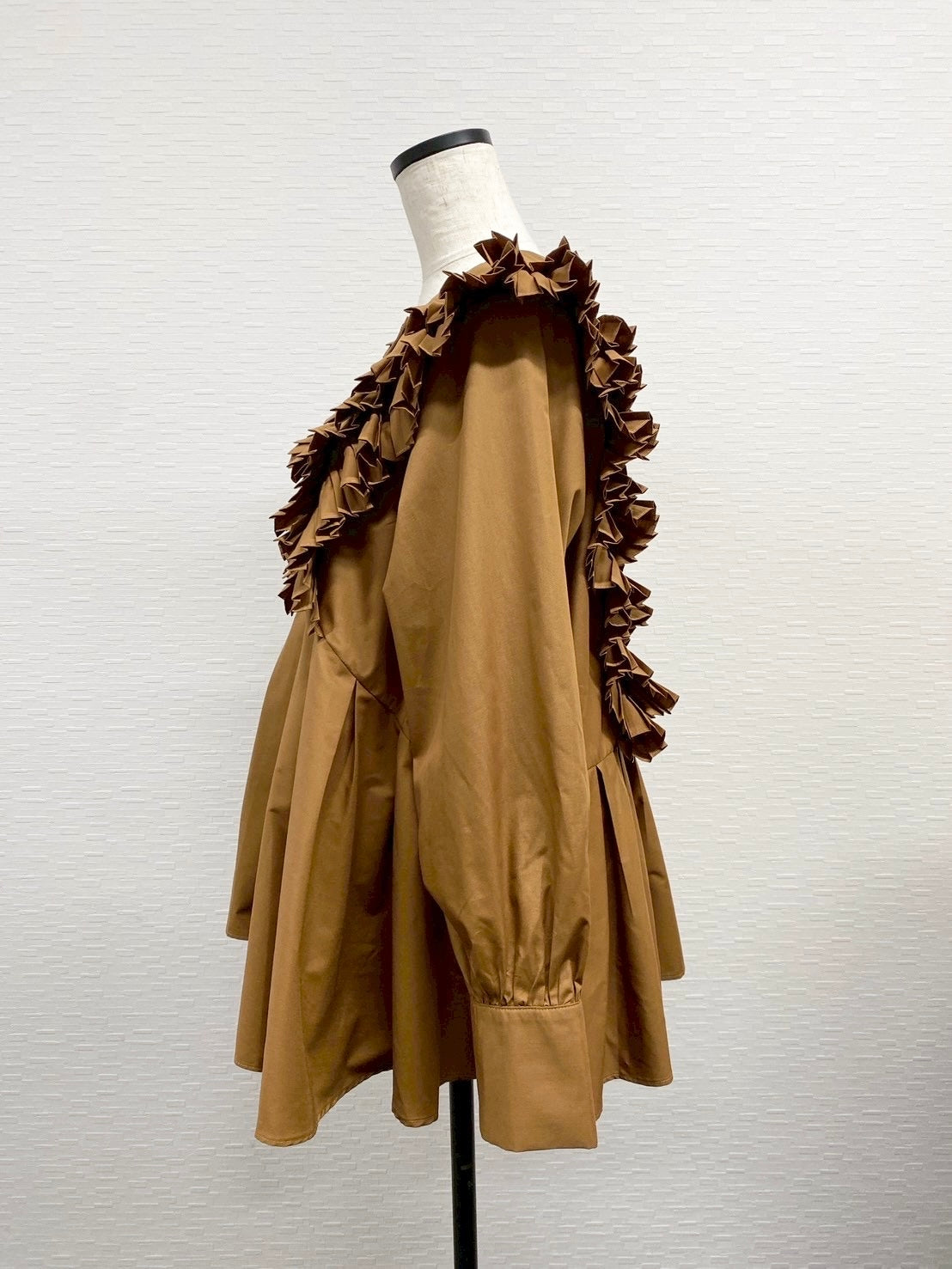 【New Arrival】プリーツフリルブラウス