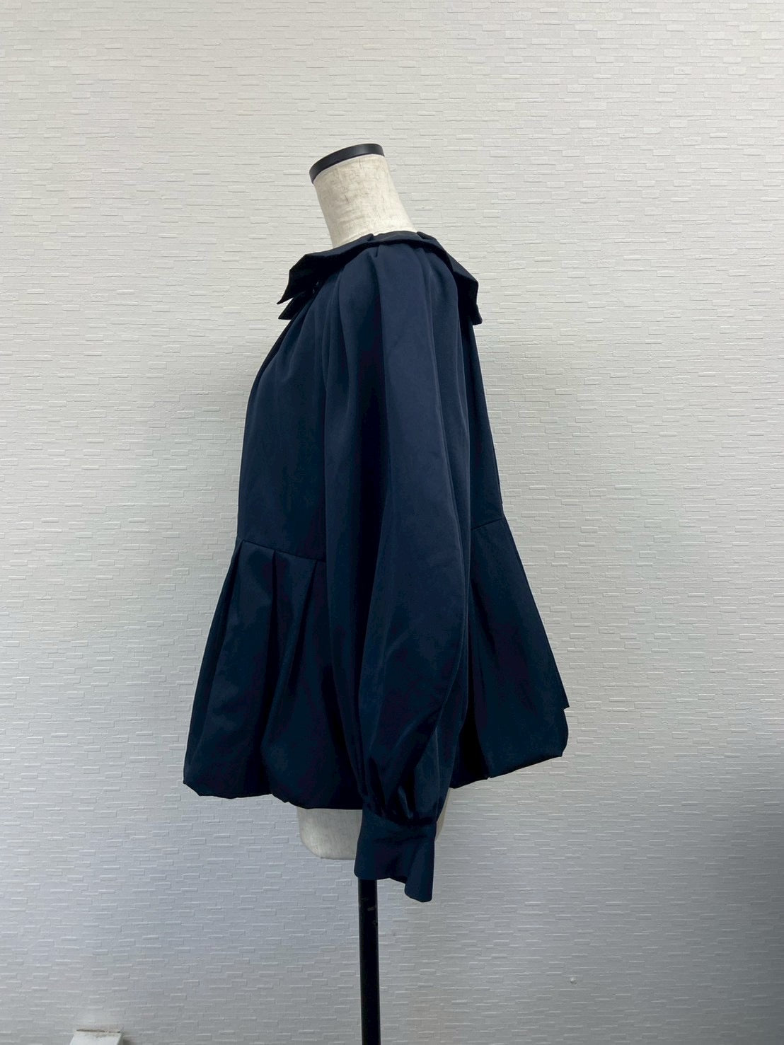 【New Arrival】バルーンカラー2WAYブラウス