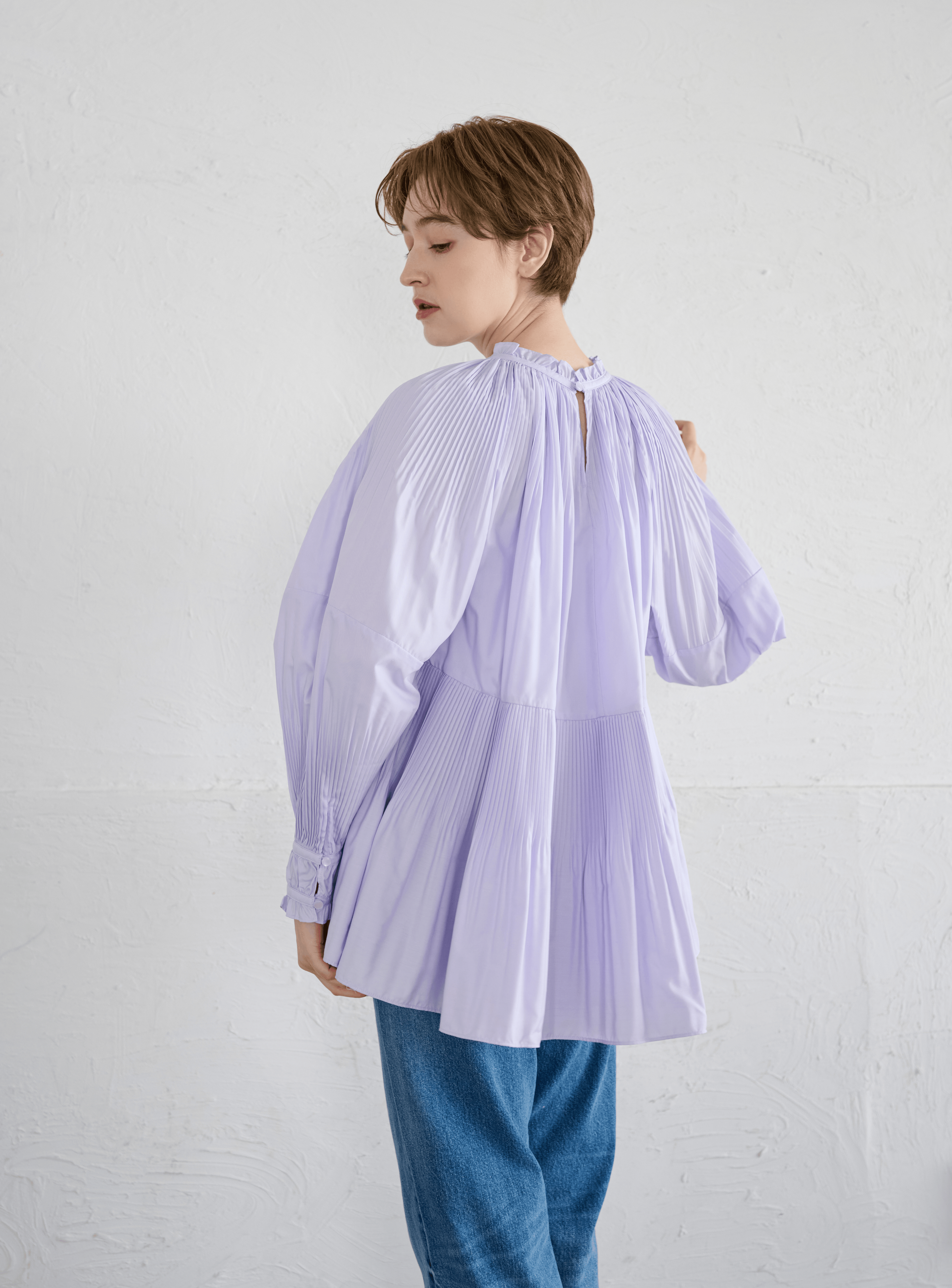 【新品未使用】jemma atelier プリーツブラウス プリーツブラウス – jemma.atelier