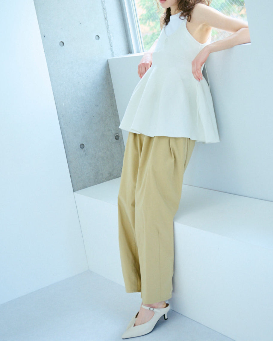 フォルムペプラムキャミビスチェ
