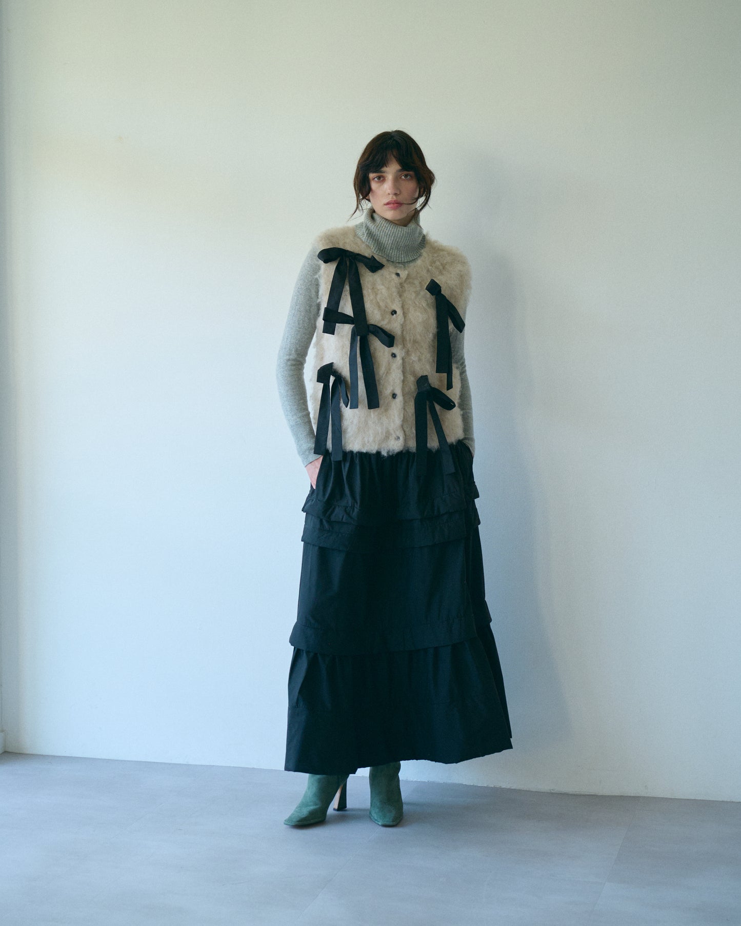 【PRE-ORDER】リボンシャギージレ