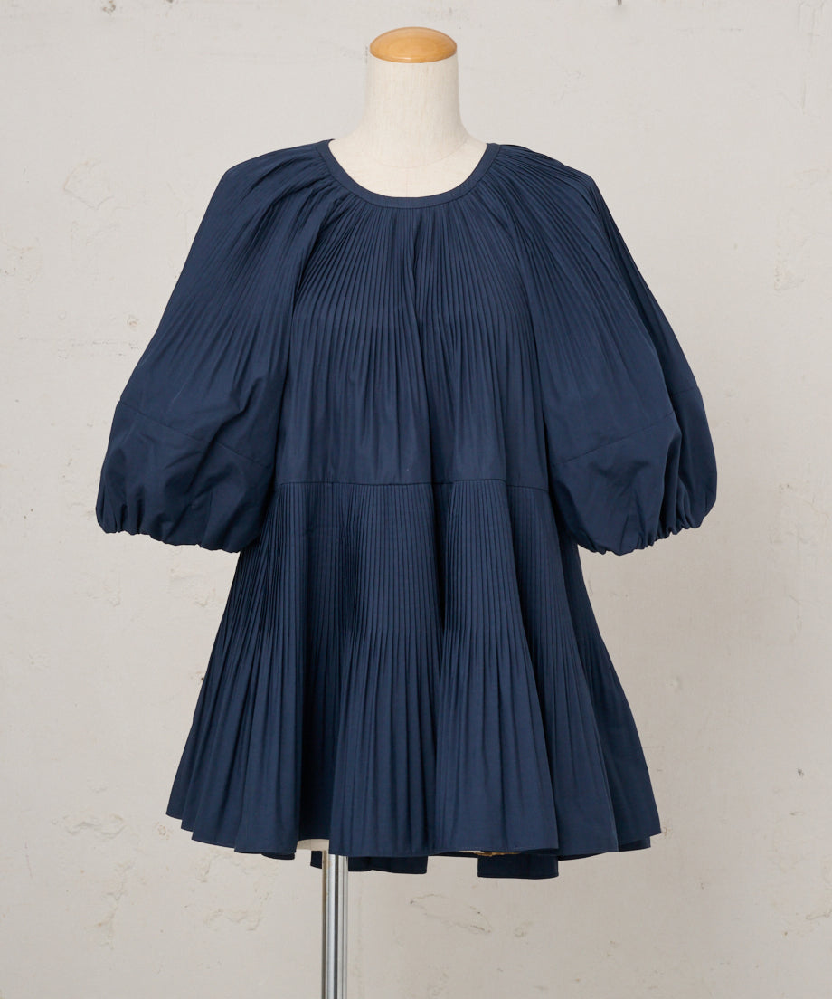 New Arrival】バルーンスリーブプリーツチュニックBL – jemma