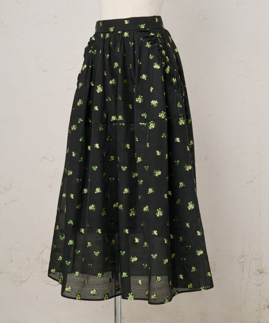 【New Arrival】フラワーパターンスカート