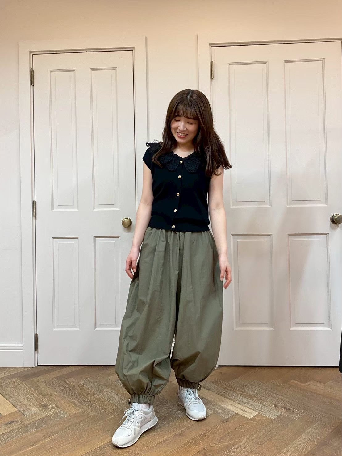 【New Arrival】レースカラージレトップス