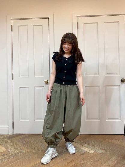 【New Arrival】レースカラージレトップス