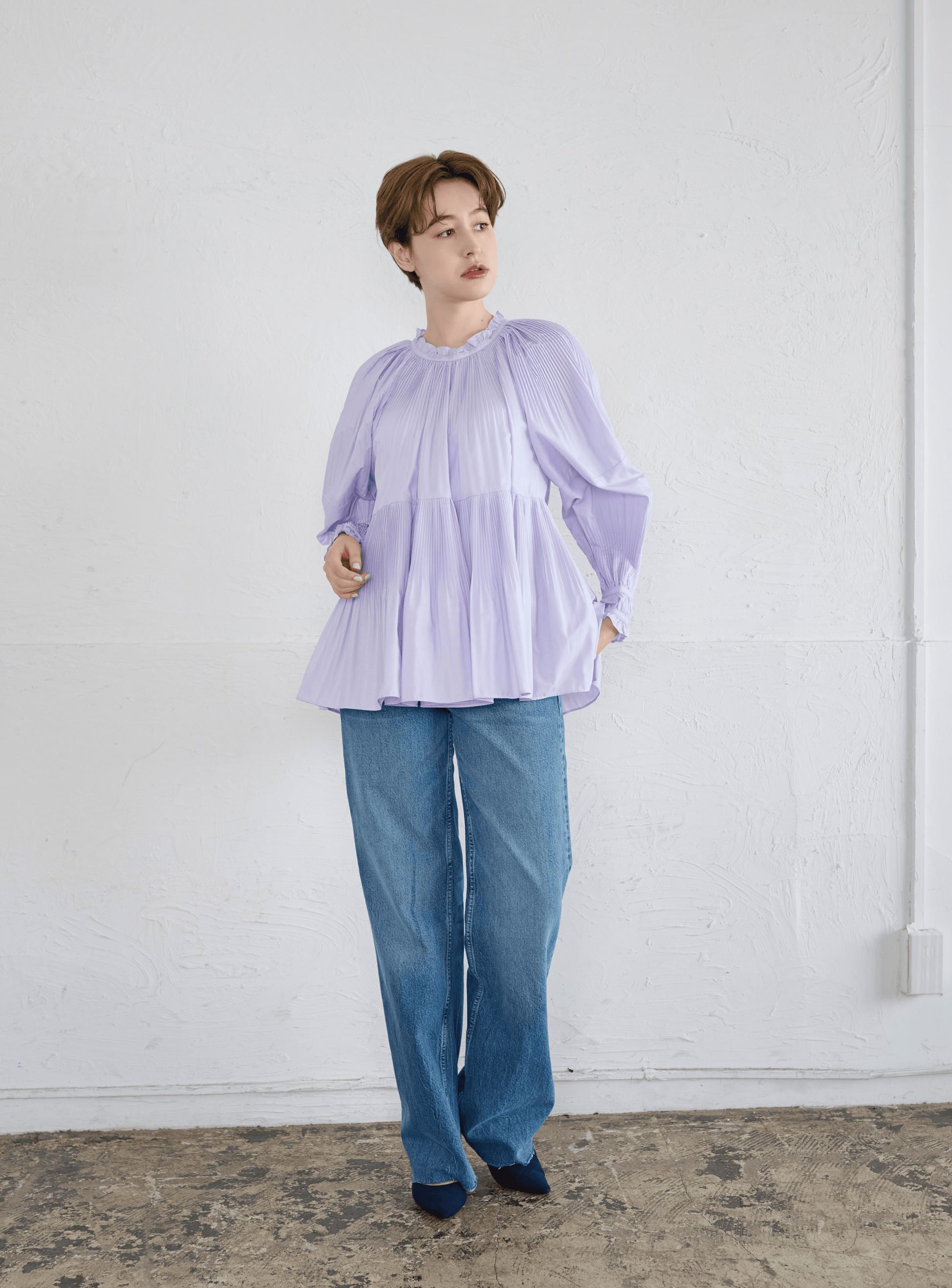 プリーツブラウス – jemma.atelier プリーツブラウス – jemma.atelier