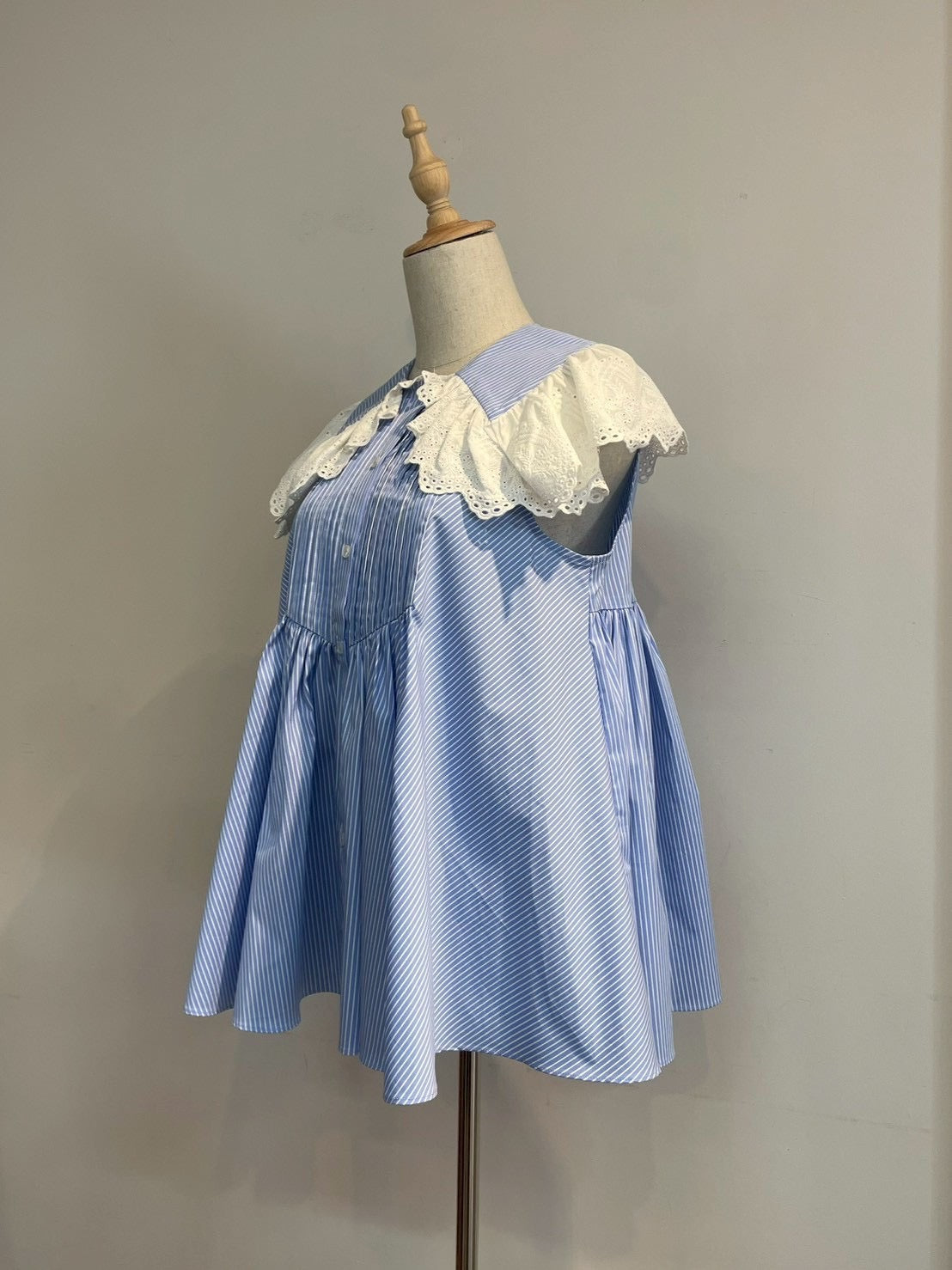 【New Arrival】レースカラーブラウス