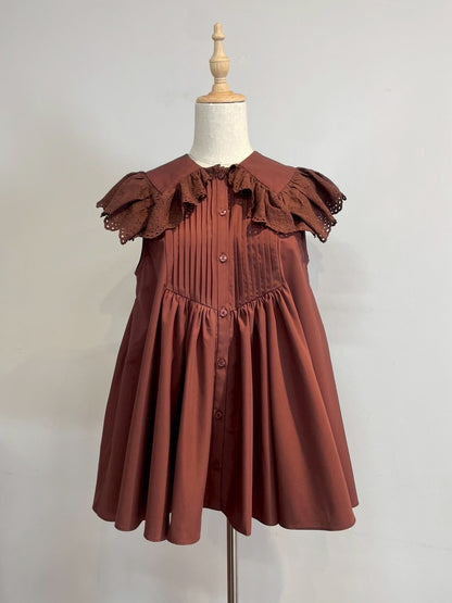 【New Arrival】レースカラーブラウス