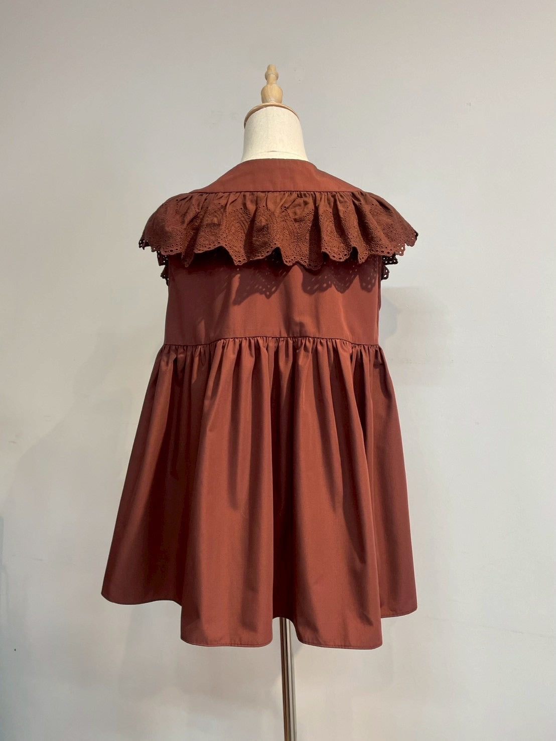【New Arrival】レースカラーブラウス