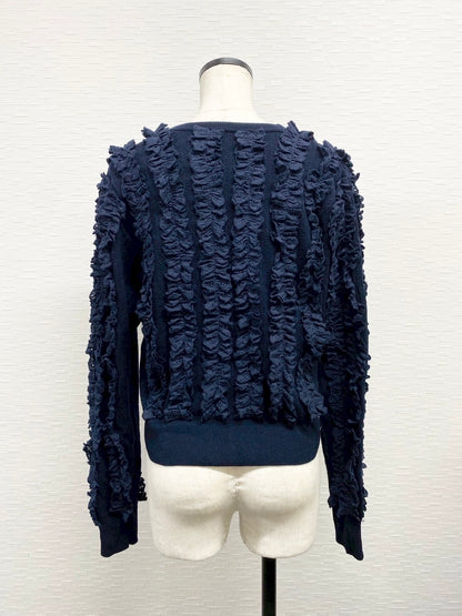 【PRE-ORDER】レースフリルカーデ