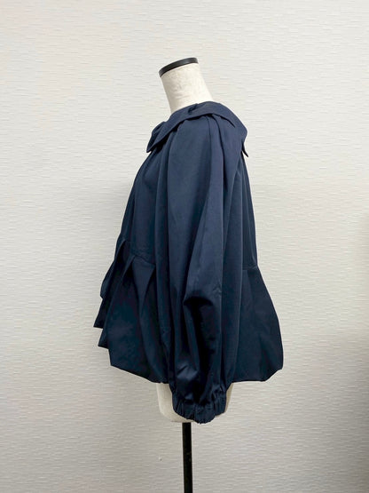 【New Arrival】バルーンカラー2WAYブラウス