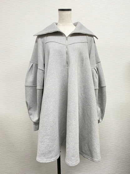 【PRE-ORDER】スウェットフレアーチュニックワンピース
