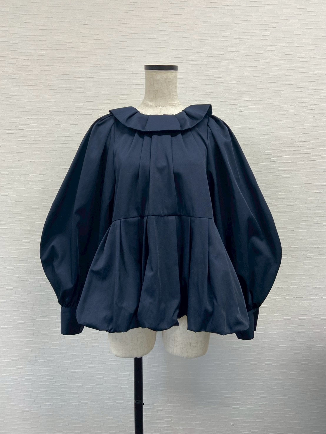 【New Arrival】バルーンカラー2WAYブラウス