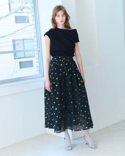 【New Arrival】フラワーパターンスカート