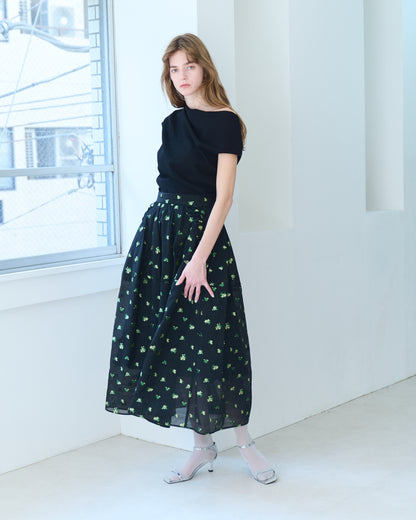 【New Arrival】フラワーパターンスカート
