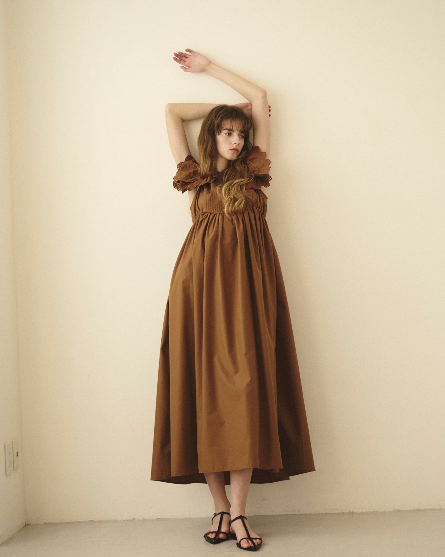 【New Arrival】レースカラーワンピース
