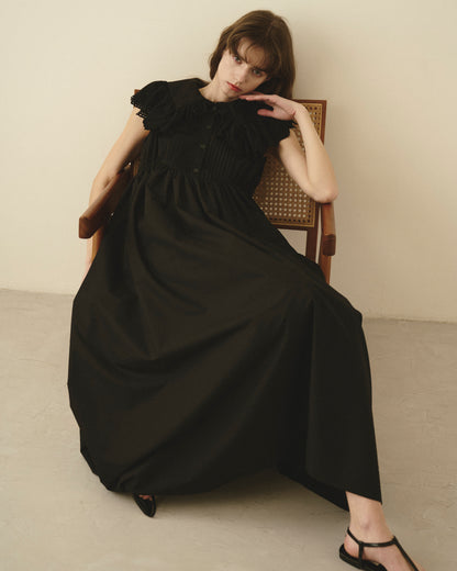 【New Arrival】レースカラーワンピース