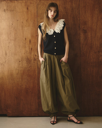 【New Arrival】レースカラージレトップス