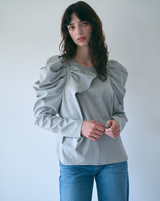 【New Arrival】リボンショルダートップス