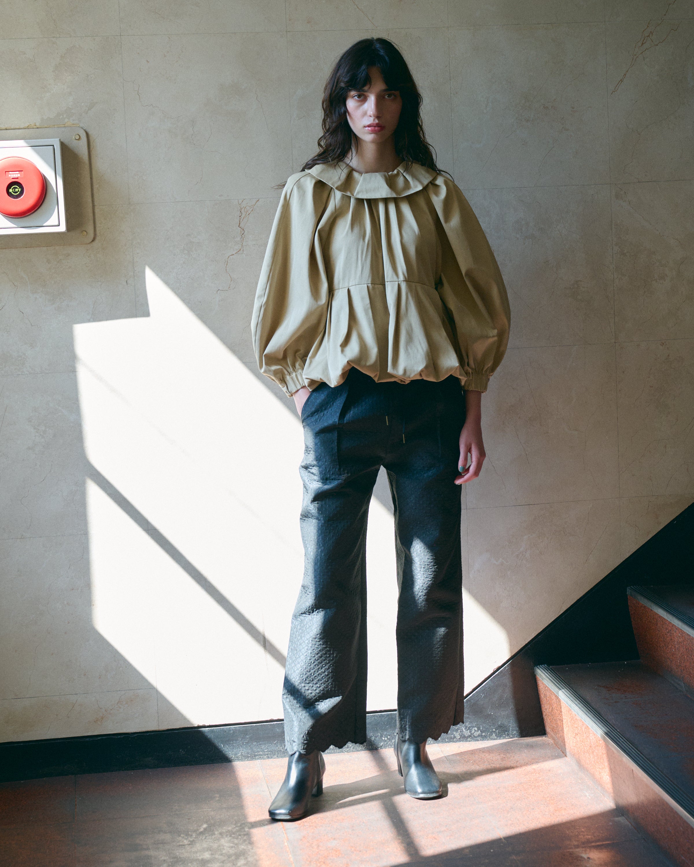 エンブロイダリーヘムパンツ – jemma.atelier