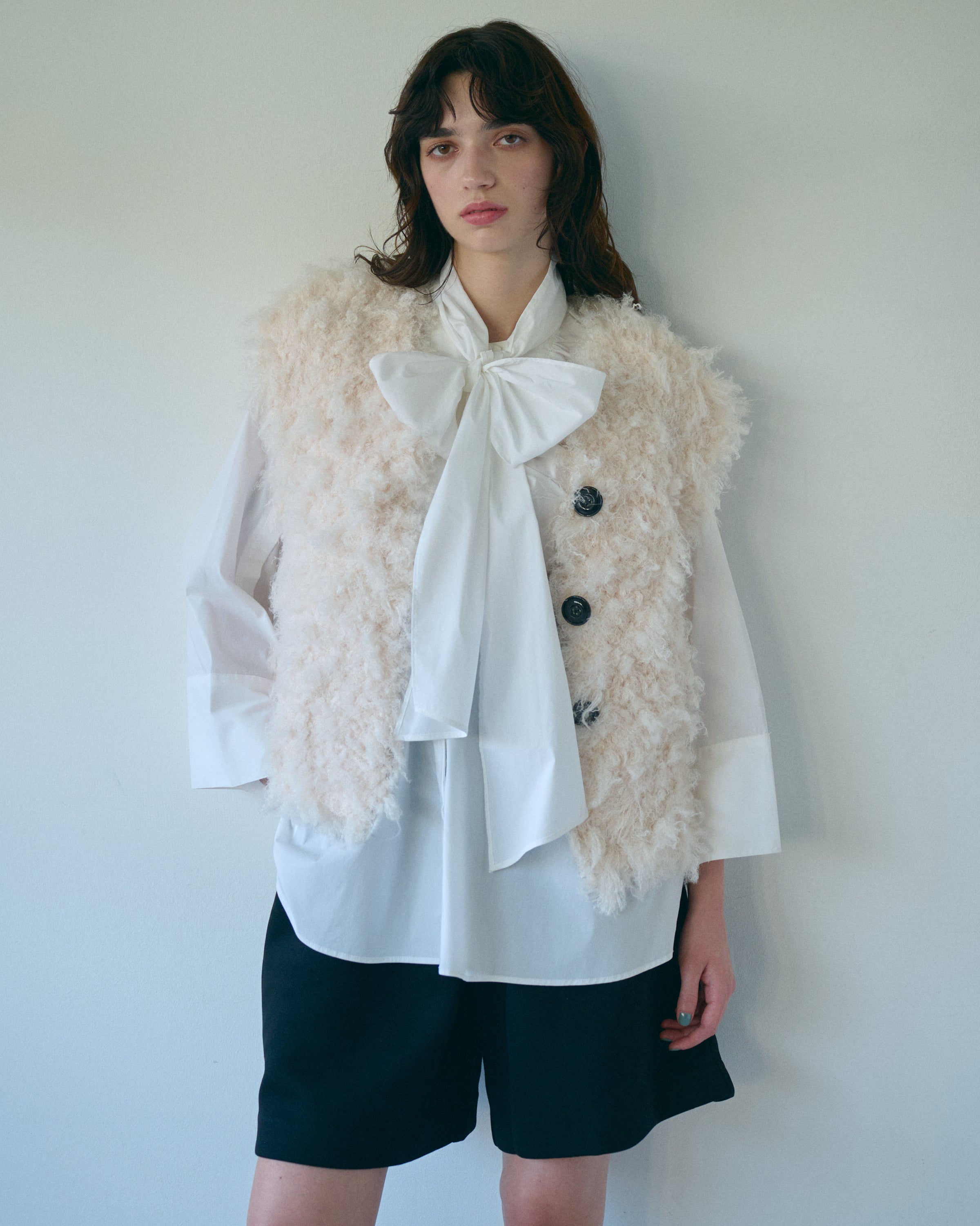 jemma atelier]シャーリングパフスリベロアカットトップス ジェマ